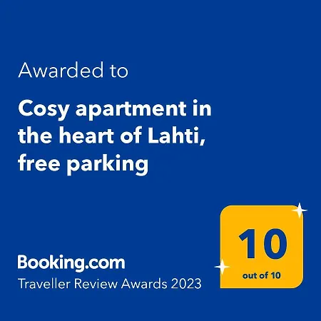 דירה Cosy In The Heart Of Lahti, Free Parking להטי